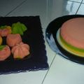 Cooksnap dari Redha FArida untuk resep Bolu kukus singkong pandan & strawberry