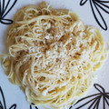 El cooksnap de Vanessa Ruse cuando hizo Pasta all'aglio.
