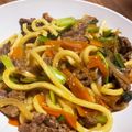 miumini's cooksnap of when they made 簡単☆焼き肉のタレで焼きうどん.