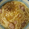 El cooksnap de Marina Andrea cuando hizo Porotos con riendas y longaniza.