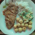 El cooksnap de cecilia cuando hizo Reineta frita.