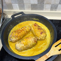 El cooksnap de Gema Garcia-Calvillo Mora cuando hizo Rollo de pollo relleno en salsa.