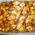 El cooksnap de Rocio DElia cuando hizo Pollo al horno con verduras riquísimo, fácil y económico.