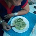 El cooksnap de FEDERICO cuando hizo Salsa de espinacas.