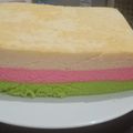 Cooksnap dari Bunda Nada untuk resep Steamed rainbow cake