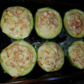 El cooksnap de Nazarena Roth cuando hizo Zapallitos rellenos de verdura.