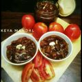 Keya Mandal's cooksnap of when they made টমেটোর চাটনি.