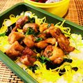 ｙｏｕ５'s cooksnap of when they made てりっ照り焼きチキン丼✿お弁当にも！.