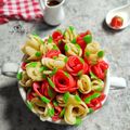 Cooksnap dari Nuniek Wijayanti untuk resep Roti Jala Merah Putih