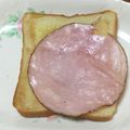 おはなすき's cooksnap of when they made シロップでもOK♪ハニー☆ハムトースト.