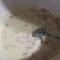 El cooksnap de Silvina Deagustini cuando hizo Salsa de crema de leche.