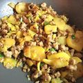 Cooksnap của Tina Vu khi họ làm theo món Thịt heo xào khoai tây cháy hành
