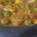 Aanchal23 का कुकस्नैप जब उन्होंने मटर पनीर (matar paneer recipe in Hindi) बनाया था।