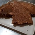 El cooksnap de Vanina Figueredo cuando hizo Tortilla de avena sabor banana y chocolate.