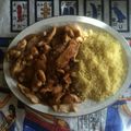 El cooksnap de Esther Rodriguez cuando hizo Pollo en salsa agridulce.