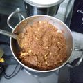 Rakhi Gupta का कुकस्नैप जब उन्होंने गाजर का हलवा (gajar ka halwa recipe in Hindi) बनाया था।