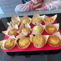 El cooksnap de Cami Pomareda cuando hizo Quequitos (cupcake).