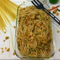 Sadia Amin's cooksnap of when they made Tikka style noodles.