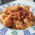 El cooksnap de Teresa cuando hizo Coliflor salteada con jamón serrano.