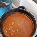 El cooksnap de Valeree cuando hizo Pollo Encacahuatado.
