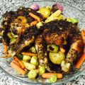 Jhansi's cooksnap of when they made Spicy chicken roast.