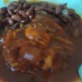 El cooksnap de Luisa Diaz cuando hizo Pata de res en adobo a la Mario's.