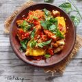 Cooksnap dari Febry Caturia untuk resep 427. Tahu Tempe Penyet Sambal Kemangi