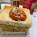 El cooksnap de Débora Cantero Martínez cuando hizo Sandwich de tortilla de patatas con salsa brava.