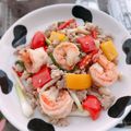 รูป Cooksnap ของ Phayaban Orawan เมื่อเขาทำ กุ้งผัดพริกไทยดำ