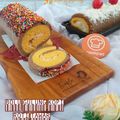 Cooksnap dari Dapoer_Angkring untuk resep Bolu gulung kukus roti tawar