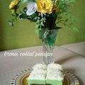 Cooksnap dari lestarikinasih untuk resep Brownies Pandan Kukus Ny. Liem
