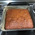 El cooksnap de Paola Cevallos cuando hizo Pan de banana con chips de chocolate.