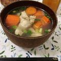 Cooksnap dari Akari Papa untuk resep Sup Ayam 2 Warna