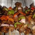 Baked Bakin Arcy's cooksnap of when they made Mandys beef kebabs.