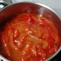El cooksnap de Ariel cuando hizo Morrones agridulces.