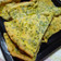 El cooksnap de Cami Aylen cuando hizo Fainá de queso.