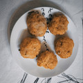El cooksnap de César Angulo González cuando hizo Albóndigas de berenjenas con queso.