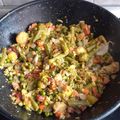 El cooksnap de Ines Garcia Ruiz cuando hizo Menestra de verduras con chorizo.