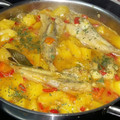 El cooksnap de C.H. Lanchas cuando hizo Cazuela de patatas con rape.