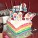 Cooksnap dari Keny Damaiyanthi untuk resep Rainbow Cake Panggang Ny.Liem