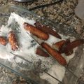 El cooksnap de Valentina cuando hizo Churros rellenos de dulce de leche.