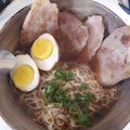 El cooksnap de Mary Aguilar cuando hizo Ramen miso de cerdo.