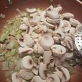 El cooksnap de Charo Puertas Tárraga cuando hizo Sopa Parmentier de champiñón con crujiente de jamón.