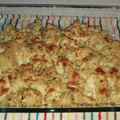 El cooksnap de CrisCG cuando hizo Coliflor con bacon y leche evaporada.
