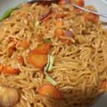 Cooksnap dari Sinthya Huang untuk resep Mie Goreng pelengkap Nasi Kuning