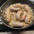 El cooksnap de Rafel Curto cuando hizo Butifarra con cebolla al vino.