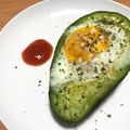 Cooksnap dari Reza ー レザ untuk resep Alpukat Panggang Isi Telur