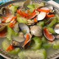 王俊雄 的 蛤蜊絲瓜 cooksnap