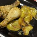 El cooksnap de Raquel Llop Bellmunt cuando hizo Cuartos traseros de pollo al horno con patatas panaderas.