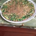El cooksnap de Isabel Basabe cuando hizo Tortilla de acelga.